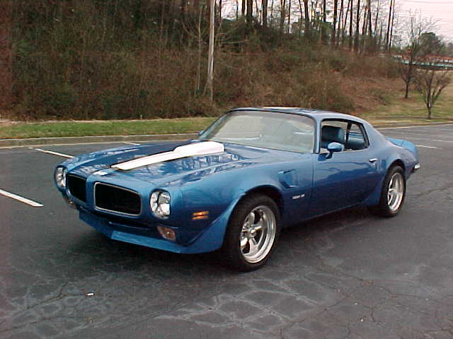 I'm all for the 70's Firebirds